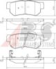 KIA 583023CA20 Brake Pad Set, disc brake